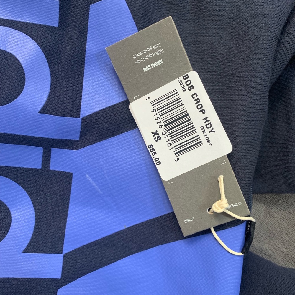 Adidas cropped hoodie
